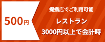 電子クーポンプレゼント